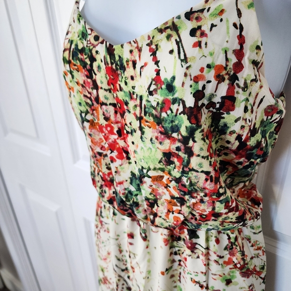 Gorgeous Colorful Floral Maxi Dress - Small - Picture 2 of 10